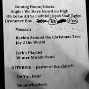 For a band that has been on hiatus, how do they have so many new arrangements (5 that are not on any of their previous recordings)?  There must be a new recording in the works!!!  (photo by Betty Horn)
